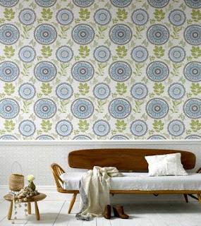 Wallpaper Dinding  Motif  Garis 