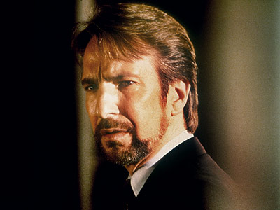 alan rickman young. snippy Alan Rickman.