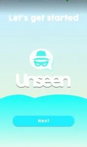 شرح تطبيق unseen