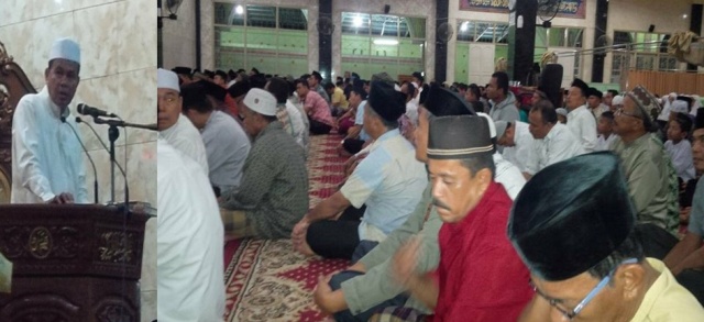 Mesjid Raya Kampung Baru Pariaman Dibanjiri Jemaah Subuh Mubarakah