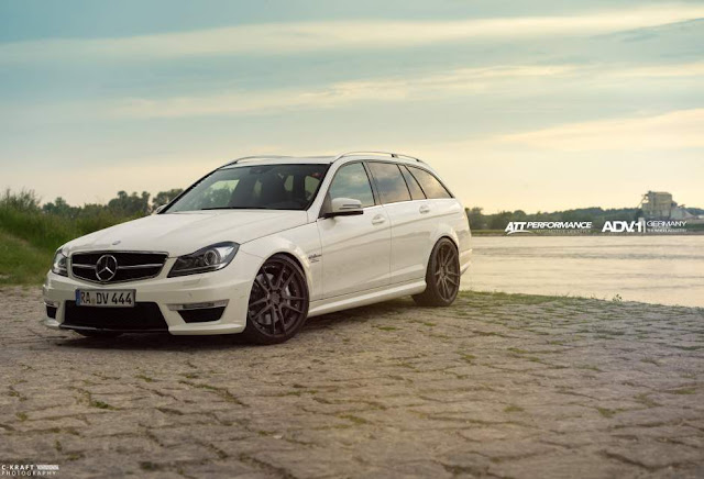 2014 Mercedes-Benz C63 AMG on ADV5.2MV2CS