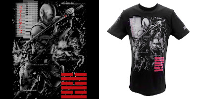 G.I. Joe Snake Eyes T-Shirt by Tracie Ching x Hasbro Pulse