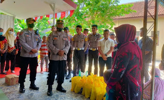 Taruna Akpol Latja Polres Sukoharjo Gelar Baksos di Sanggar Inklusi Tunas Bangsa