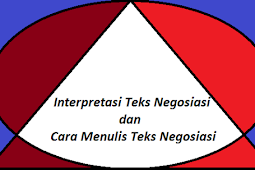 Materi tentang Interpretasi. Ciri Teks Negosiasi Berkenaan Makna, Ungkapan dan Istilah, Kemudian Langkah Penulisan Teks Negosiasi