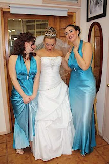 Plus Size Tiffany Blue Bridesmaid Dresses