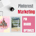 Pinterest Page With Pins, Boards For Marketing