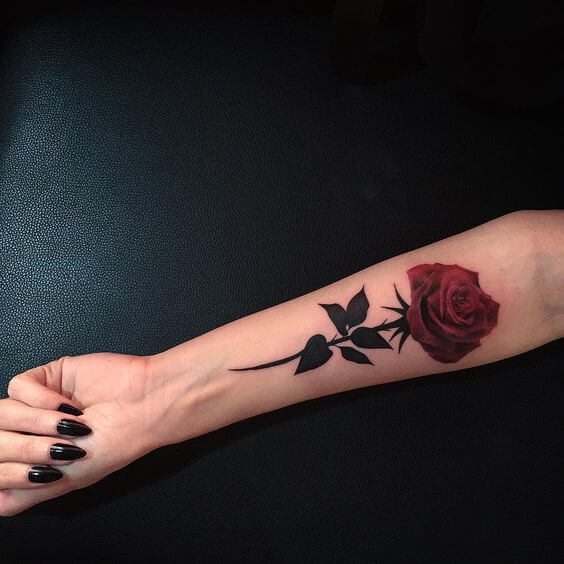 tattoo small rose