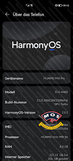 Huawei P40 Pro ELS-NX9 HarmonyOS Update Proof 8