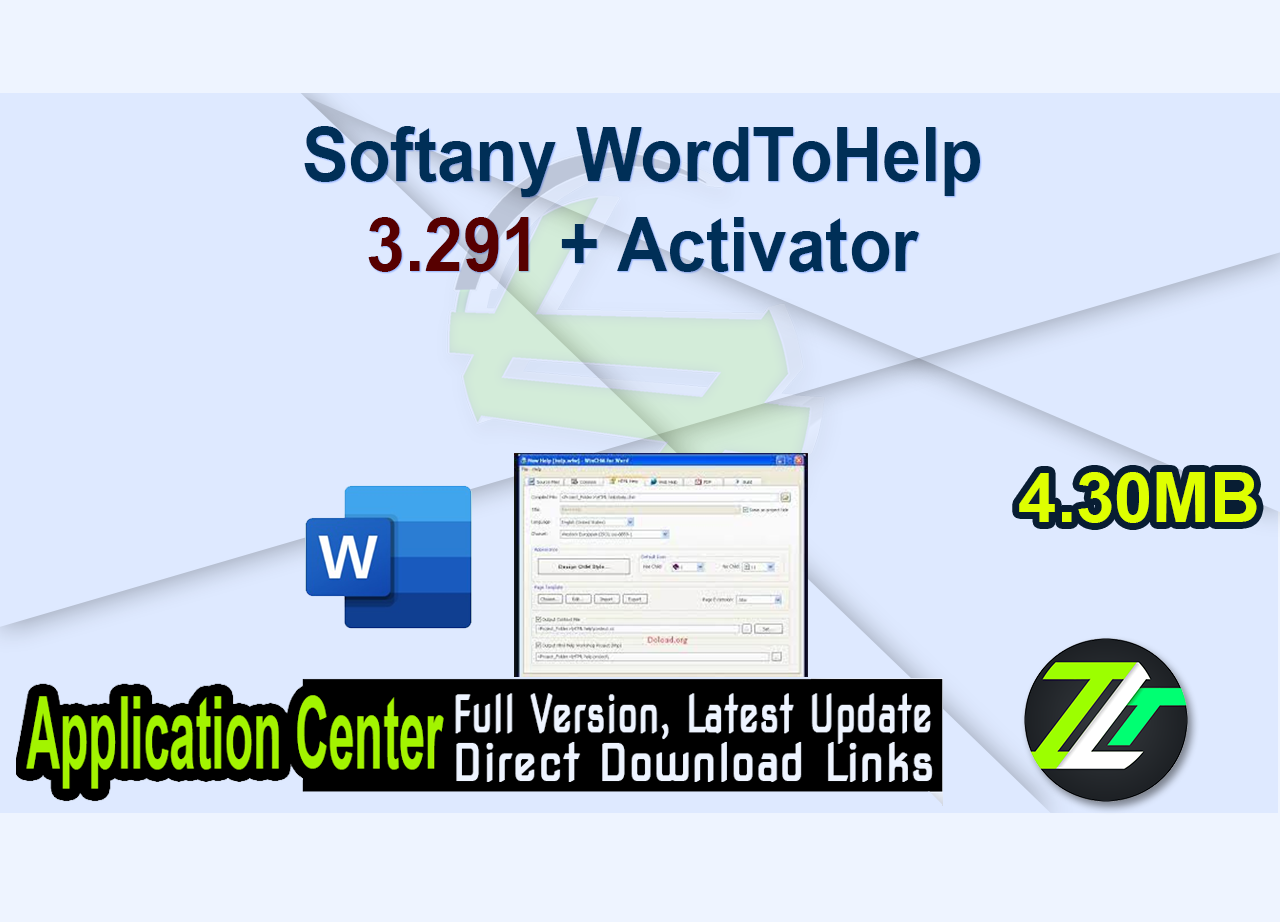 Softany WordToHelp 3.291 + Activator