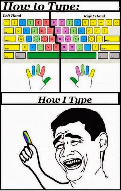 how i type