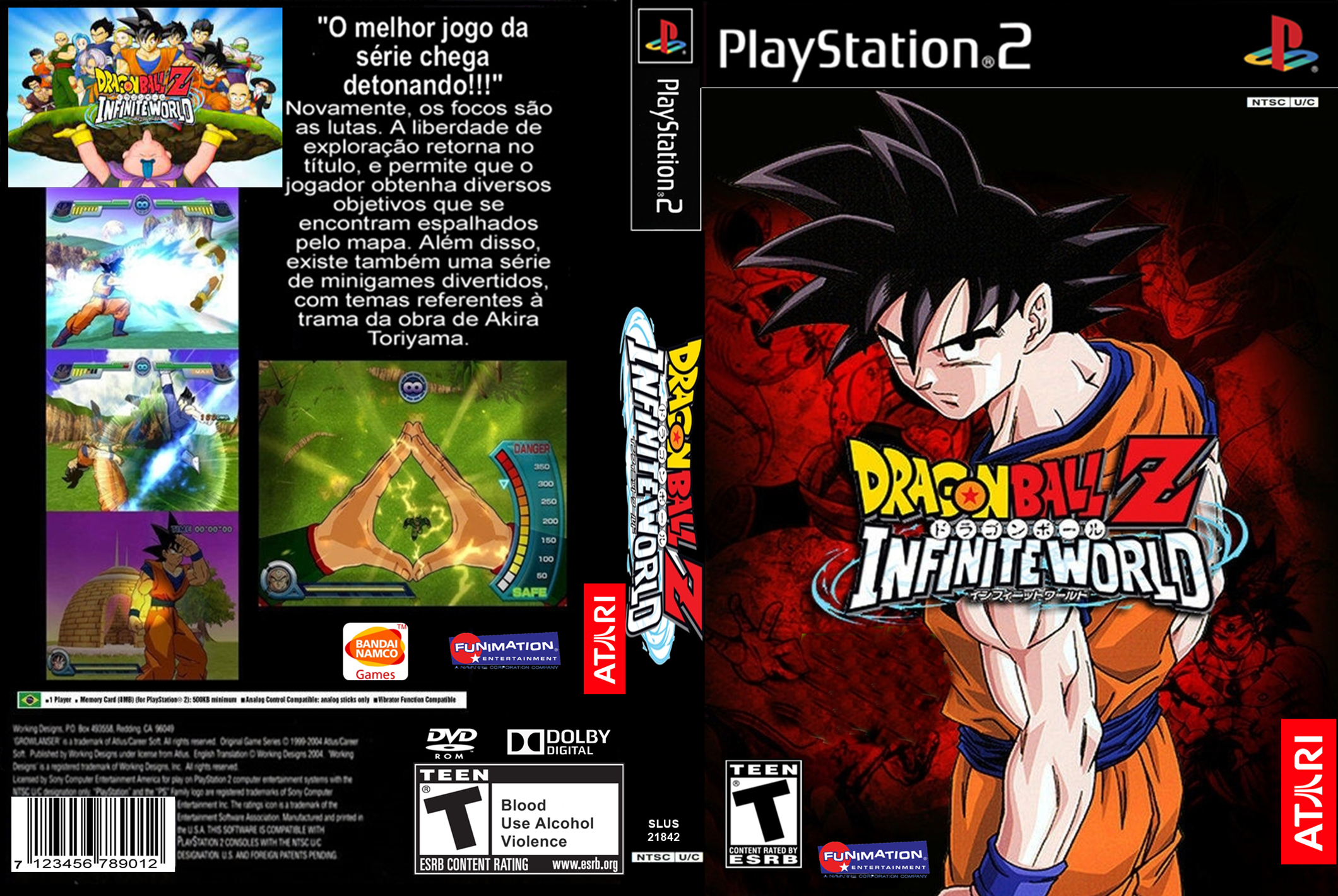 Revivendo a Nostalgia Do PS2: Dragon Ball Z Budokai Tenkaichi 3 Versão PT-BR  Ps2