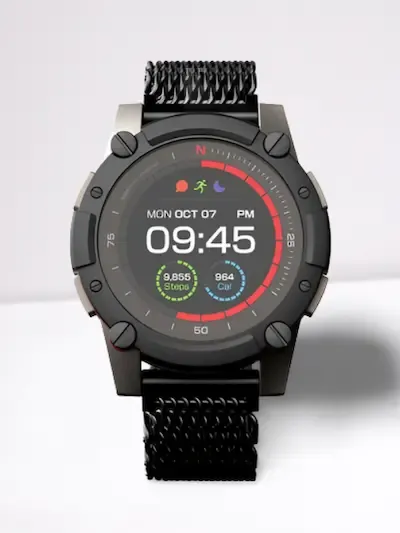 Front view of the Matrix PowerWatch