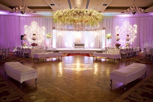 Wedding Flower Chandelier