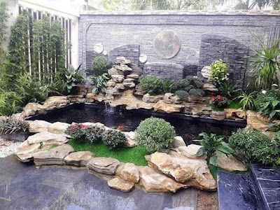 Jasa kolam koi - garden style