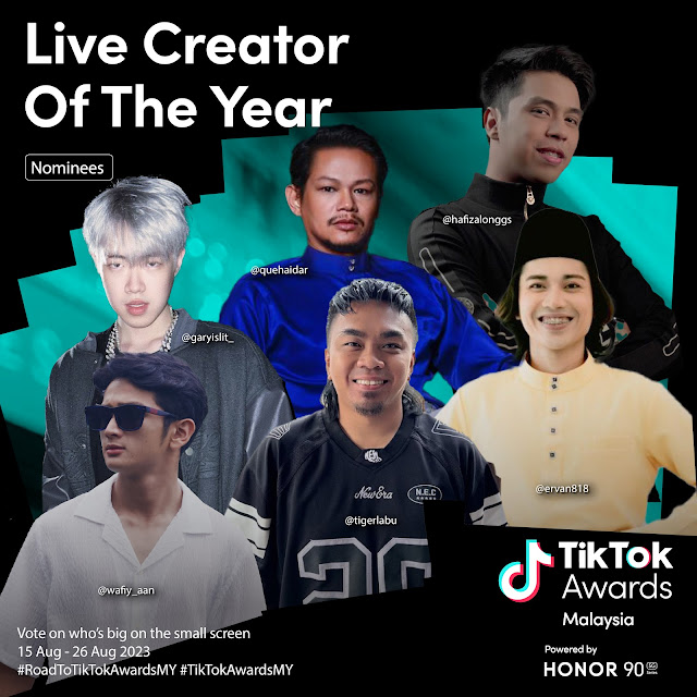 Anugerah TikTok Malaysia Oleh HONOR 90 5G