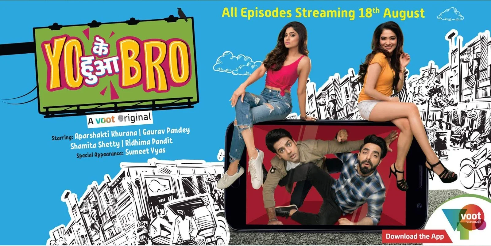 'Yo Ke Hua Bro' Web Series on VOOT and YouTube Plot Wiki,Cast,Image