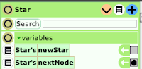 Star nextNode Variable Image
