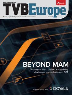TVBEurope. Business, insight and intelligence for the broadcast media industry - December 2016 | ISSN 1461-4197 | CBR 96 dpi | Mensile | Professionisti | Broadcast | Comunicazione
TVBEurope is the leading European broadcast media publication and business platform providing news and analysis, business profiles and case studies on the latest industry developments. Whether it is emerging technology from the world of broadcast workflow or multi-platform content, TVBEurope is at the heart of it all as the leading source of content across the entire broadcast chain.
TVBEurope’s monthly magazine offers readers an insight into the broadcast world through a mix of features, interviews, case studies and topical forums.
TVBEurope’s own in-house conferences and specialist roundtables have built up a strong reputation and following, offering in-depth analysis of the challenges and developments in Beyond HD and IT Broadcast Workflow. TVBEurope also hosts the prestigious broadcast media awards gala, the TVBAwards.