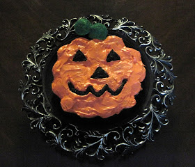 Pumpkin Cupcakes Cake for Halloween