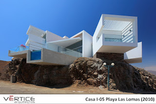 casa minimalista en la playa