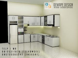 kitchen set minimalis untuk rumah kecil