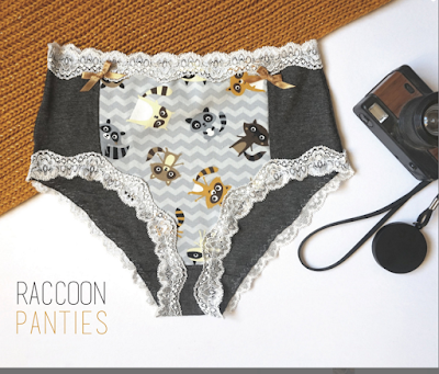  High Waisted Raccoon Panties