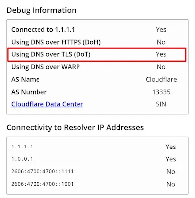 Cara UnBlock Website Android Dengan Cloudflare DNS