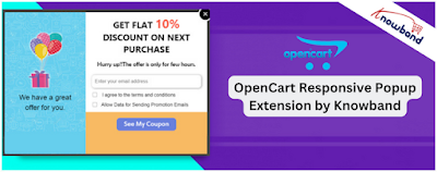 OpenCart Responsive Popup Extension by Knowband