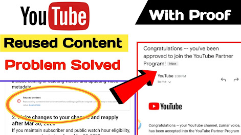 Youtube Reused content Checker Method