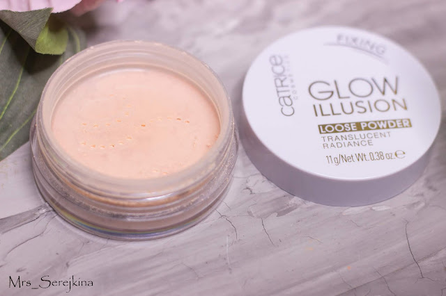 Fast glow-makeup. Step 7: powder