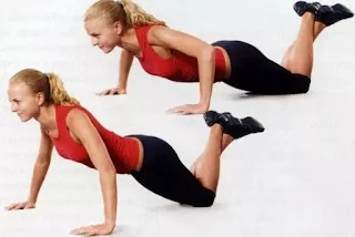 half push up