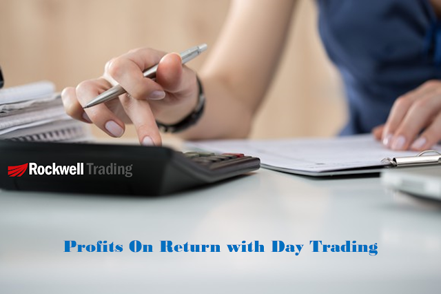 profits on return with day trading