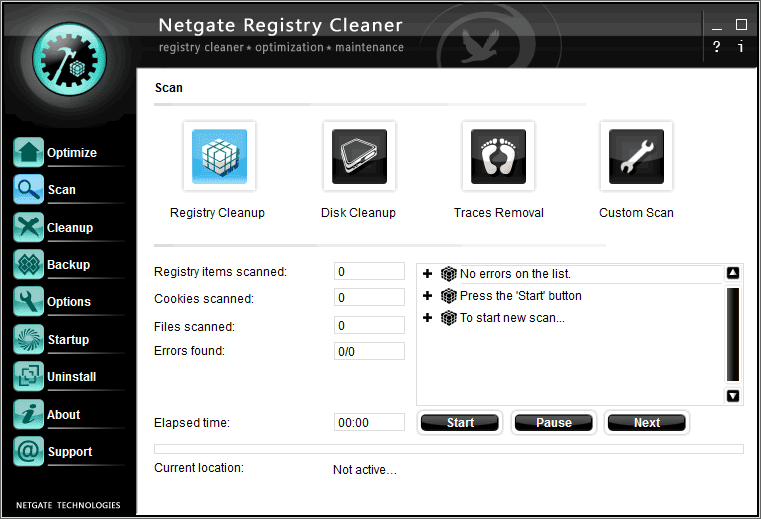 Download NETGATE Registry Cleaner