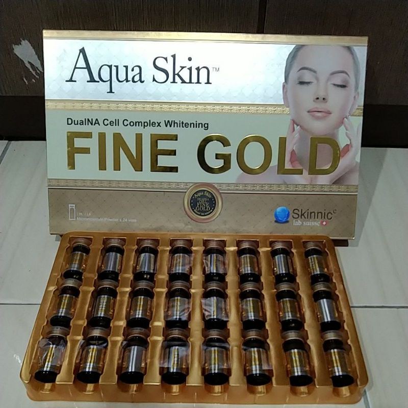 AQUA SKIN FINE GOLD WHITENING