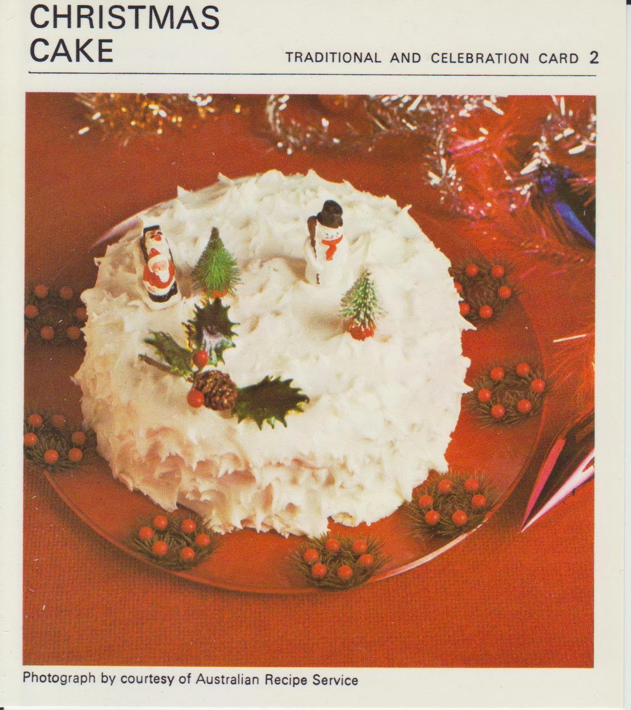 Recipe Vintage: Christmas Cake - 1960's (Marguerite Patten ...