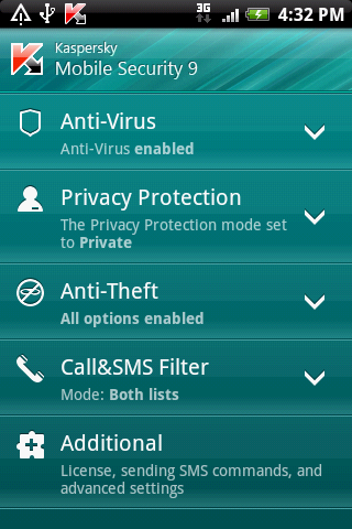 KMS or Kaspersky Mobile Security 9 activation code