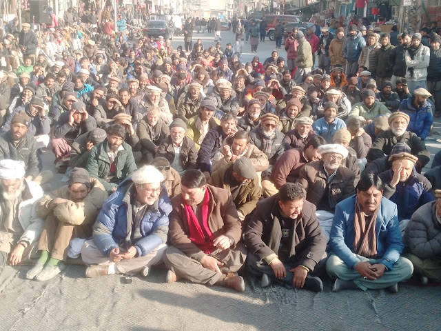 گلگت بلتستان میں گندم کی قیمت کے خلاف احتجاج 22ویں روز میں داخل