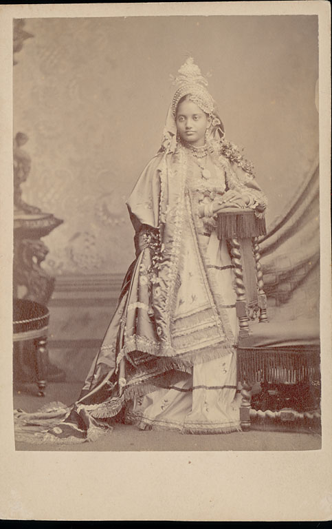 Portrait of Hindu Princess in Costume