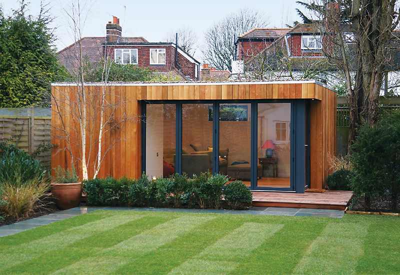 by Garden Spaces , suppliers of contemporary garden buildings 