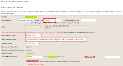 ICICI Prudential PHD Fund Online Purchase