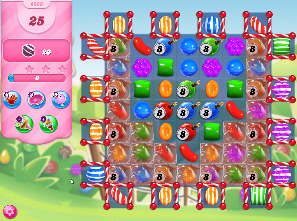 Candy Crush Saga level 3533