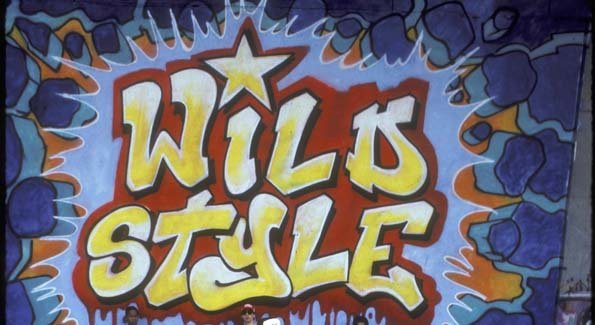 Graffiti alphabet letters styles 'WILD STYLE'