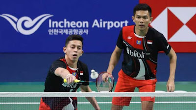 Jadwal dan Live Streaming Korea Open 2019 : Fajar/Rian dan Rinov/Pitha Tumpuan Harapan
