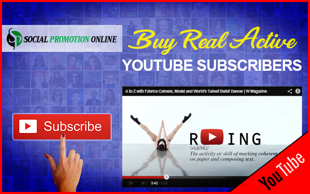 buy active YouTube subscribers