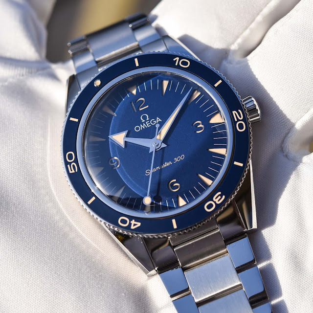 Introducing the New 2021 Omega Seamaster 300 Blue 41mm Watch Replica