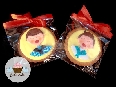 Galletas decoradas con fondant. Sant Pere