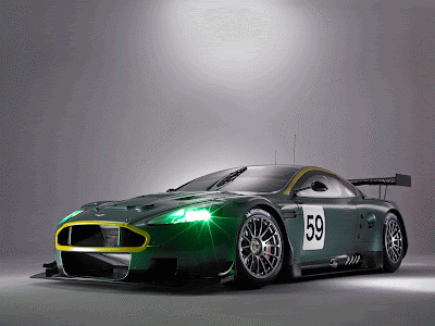 Aston Martin DB9 Black Sport Racing Car Specification Make Aston Martin