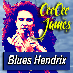 CEE CEE JAMES · by Blues Hendrix