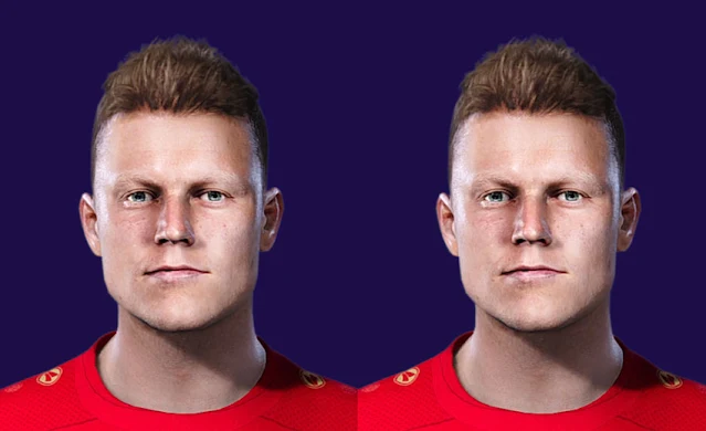 Patrick Pentz Face For eFootball PES 2021