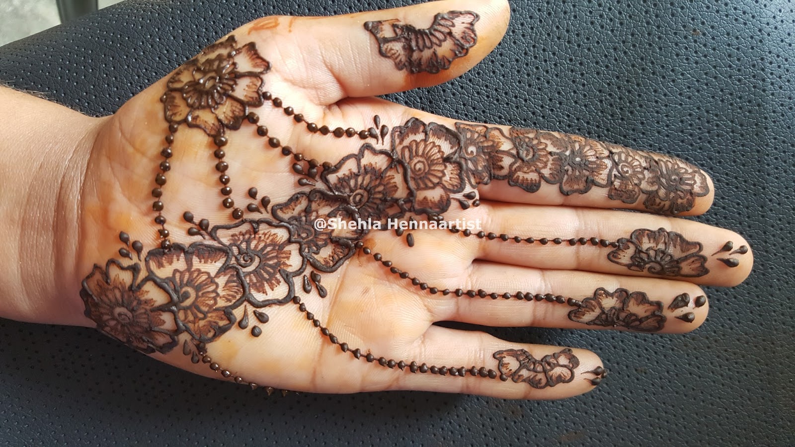 Henna For Wedding Easy Mehndi Design In Front Hand